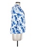 89th & Madison Print Blue Blazer Size M - photo 4