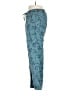 L.L.Bean Paisley Teal Casual Pants Size M - photo 5