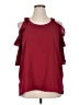 Umgee Burgundy Sleeveless Blouse Size XL - photo 1