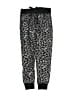 T2Love Print Black Sweatpants Size 8 - photo 1
