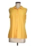 Tommy Hilfiger Yellow Sleeveless Blouse Size M - photo 1
