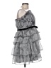 City Studio Gray Cocktail Dress Size 13 - 14 - photo 4
