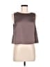 Gap 100% Polyester Brown Sleeveless Blouse Size M - photo 1