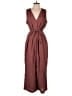 Universal Thread Solid Burgundy Jumpsuit Size M - photo 1