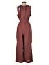 Universal Thread Solid Burgundy Jumpsuit Size M - photo 2