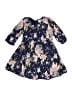 Old Navy 100% Cotton Floral Blue Dress Size 4T - photo 1