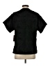 Persifor 100% Cotton Black Short Sleeve Blouse Size S - photo 2