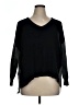 Brodie 100% Cashmere Black Cashmere Pullover Sweater Size XL - photo 1