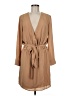 Three Eighty Two 100% Polyester Solid Tan Casual Dress Size M - photo 1