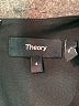 Theory Solid Black Cocktail Dress Size 4 - photo 7
