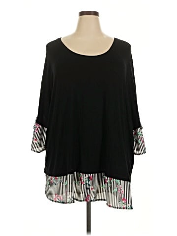 Catherines 3/4 Sleeve T-Shirt (view 1)