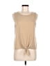 Gap Fit Tan Sleeveless T-Shirt Size M - photo 1