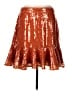 J.Crew 100% Polyester Orange Formal Skirt Size 12 - photo 1