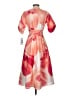 DKNY Print Orange Cocktail Dress Size 2 (petite) - photo 2