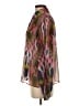 Lavender Brown 100% Polyester Pink Long Sleeve Blouse Size S - photo 5