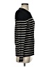 J. McLaughlin Stripes Black Pullover Sweater Size S - photo 4