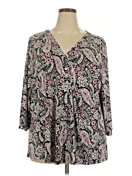 Lane Bryant 3/4 Sleeve Blouse