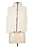 No Boundaries 100% Polyester Ivory Faux Fur Vest Size L - photo 1