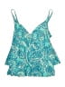 Beach House Paisley Teal Swimsuit Top Size S - photo 1