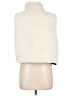 No Boundaries 100% Polyester Ivory Faux Fur Vest Size L - photo 2