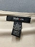 Style&Co 100% Polyester Ivory 3/4 Sleeve Blouse Size L - photo 7
