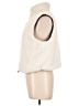 No Boundaries 100% Polyester Ivory Faux Fur Vest Size L - photo 5