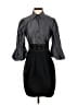 BCBGMAXAZRIA Black Cocktail Dress Size 6 - photo 1