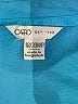 Cato Teal 3/4 Sleeve Button-Down Shirt Size 18 - photo 7