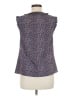 Boden 100% Polyester Blue Sleeveless Blouse Size 6 - photo 2