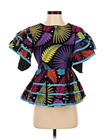 Assorted Brands Short Sleeve Blouse (view 1)