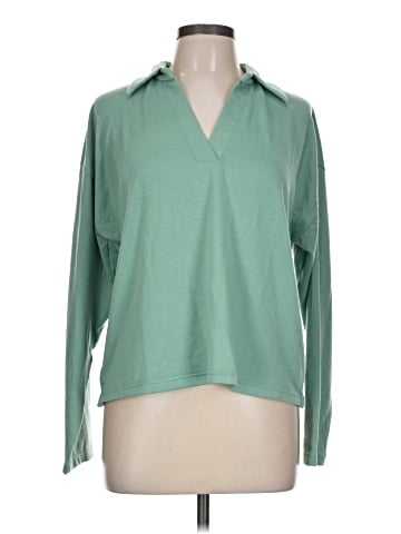 J.Crew Factory Store Long Sleeve Blouse (view 1)