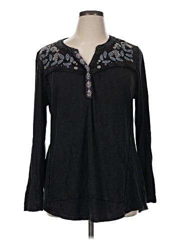 Style&Co Long Sleeve Blouse (view 1)