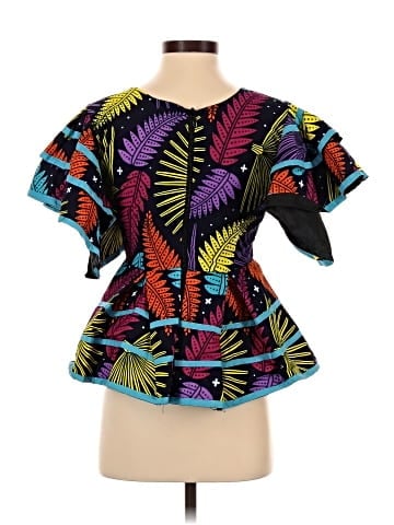 Assorted Brands Short Sleeve Blouse (view 2)