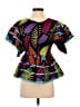 Assorted Brands Black Short Sleeve Blouse Size 6 - photo 2