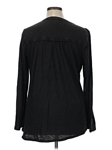 Style&Co Long Sleeve Blouse (view 2)