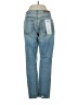 GRLFRND 100% Cotton Hearts Blue Jeans Size 26 waist - photo 2