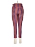Graced by Grit Argyle Purple Leggings Size M - photo 2
