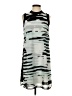 Dylan Gray 100% Polyester Graphic Gray Casual Dress Size 2 - photo 1
