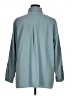 Sag Harbor Solid Teal Long Sleeve Blouse Size 16 - photo 2
