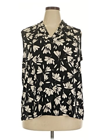 Anne Klein Sleeveless Blouse (view 1)