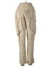 Free People 100% Cotton Ivory Cargo Pants Size S - photo 1