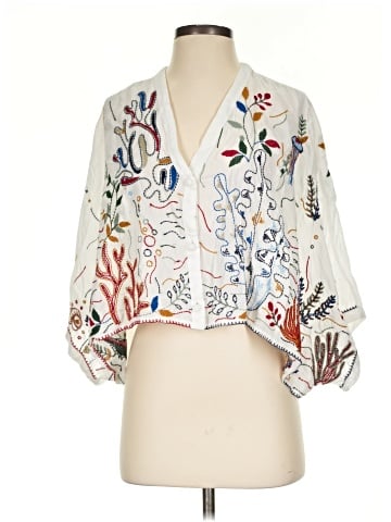 Zara 3/4 Sleeve Blouse (view 1)