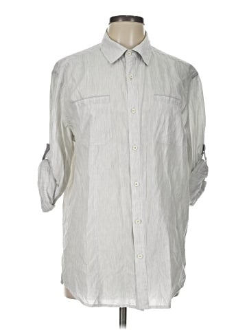 Elie Tahari 3/4 Sleeve Button-Down Shirt (view 1)
