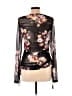 Assorted Brands Black Long Sleeve Blouse Size L - photo 2