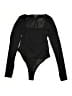 PrettyLittleThing 100% Polyester Black Bodysuit Size 10 - photo 1