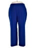 Kasper Blue Casual Pants Size 2X - photo 1