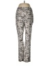 Joseph Ribkoff Tweed Silver Casual Pants Size 8 - photo 1