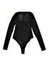 PrettyLittleThing 100% Polyester Black Bodysuit Size 10 - photo 2