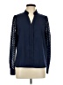 Shein Blue Long Sleeve Blouse Size L - photo 1