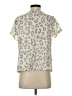 Mary Square Ivory Short Sleeve Top Size S - photo 2